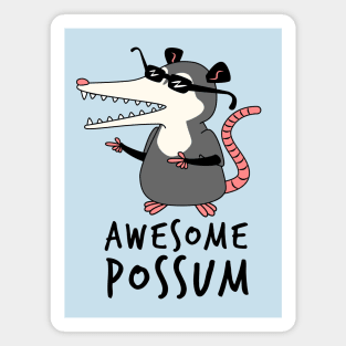 Awesome Possum Magnet